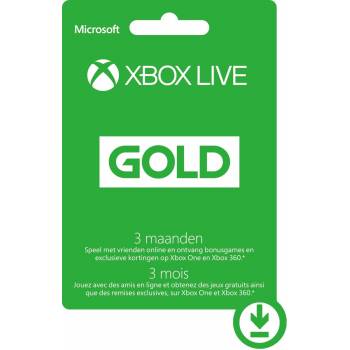 Abonnement Xbox Live Gold 3 mois [Code Digital - Xbox Live]