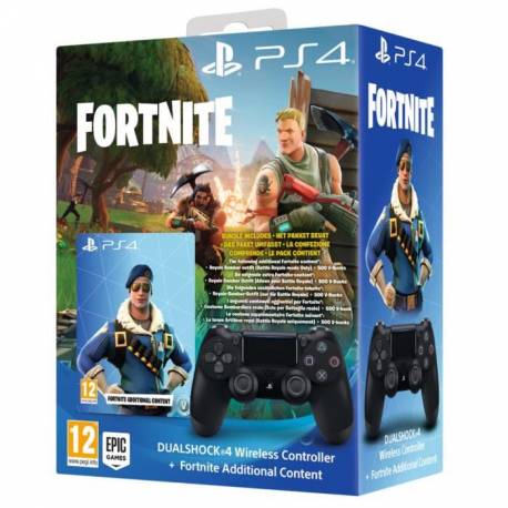 promo manette ps4 dualshock 4 v2 fortnite voucher 500 v bucks costume - fortnite a la manette