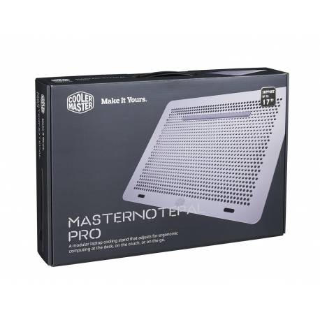 Cooler Master NotePal Système de refroidissement 17" NotePal Pro - Noir / Argent