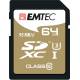Emtec Carte mémoire SDXC Speedin 64GB