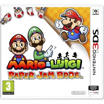 Mario Luigi Paper Jam Bros - 3DS